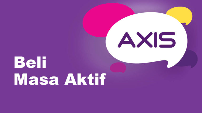 Cara Beli Masa Aktif Axis