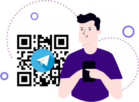 Cara scan QR code Telegram
