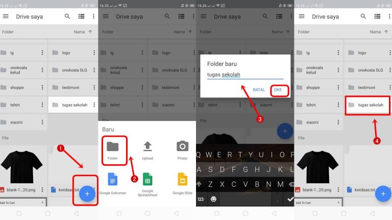 Cara Buat Folder Di Google Drive