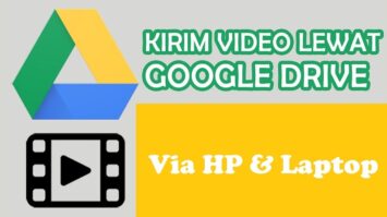 cara kirim video lewat Google Drive