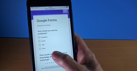 Google Form di HP