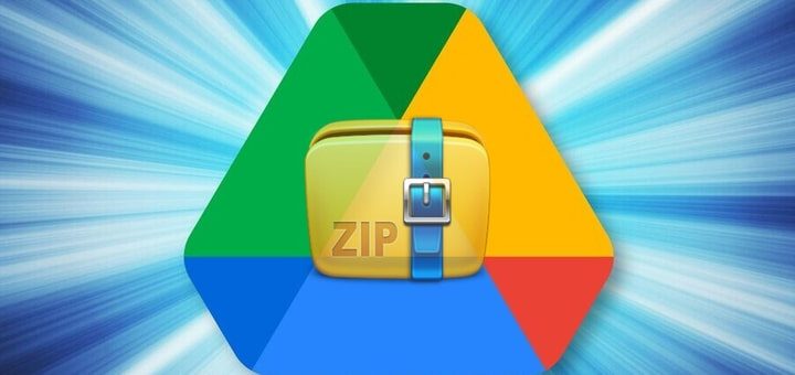 Cara download file zip dari Google Drive