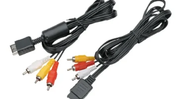 harga kabel AV PS2